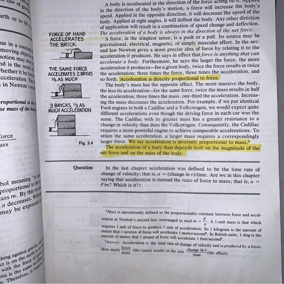 Vintage CONCEPTUAL PHYSICS - Paul G Hewitt 1981 Educational TextBook Homeschool - Picture 3 of 6